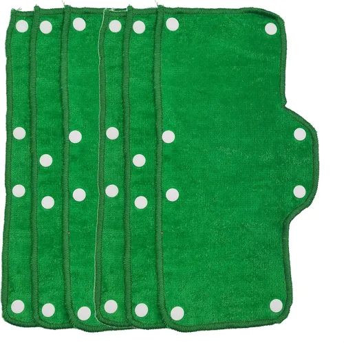 Miniatura 16 de NAEE Banda transpirable púrpura para casco duro Lavable Terciopelo Algodón Banda para casco duro abrochable (3, Púrpura)
