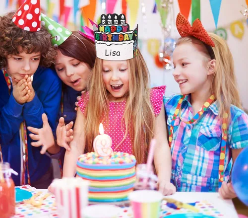 Miniatura 12 de SICOHOME Gorras de papel para niños, coronas de papel para estudiantes, jardín de infantes, suministros de fiesta preescolar, ajustables