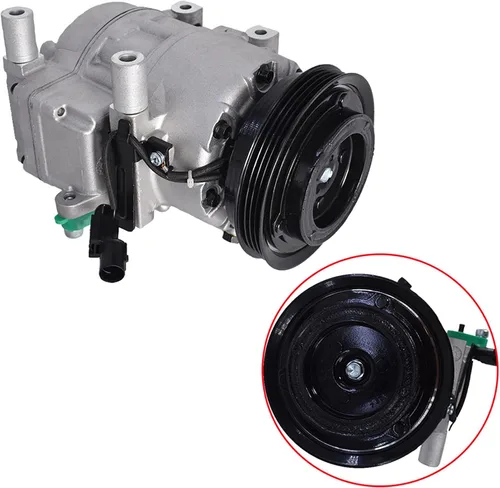 Miniatura 5 de waltyotur Compresor de CA con embrague de repuesto para Accent 1.6L 2006-2009 CO 10925C
