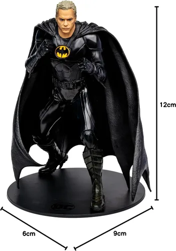 Miniatura 10 de McFarlane Toys - DC Multiverse Batman Multiverse Unmasked (The Flash Movie) Gold Label 12in Estatua