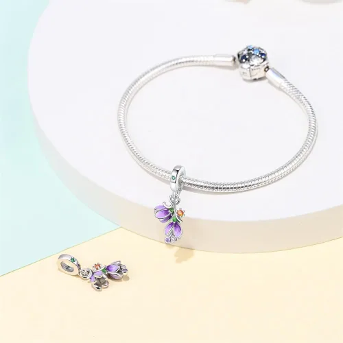 Miniatura 9 de LIGHTDOG Abalorios de plata de ley 925 para pulseras Pandora, collares para mujer, cuentas colgantes, cuentas de joyería, regalos para mujeres