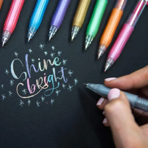 Miniatura 2 de Zebra Sarasa - Bolígrafos retráctiles de tinta de gel Surtido brillante