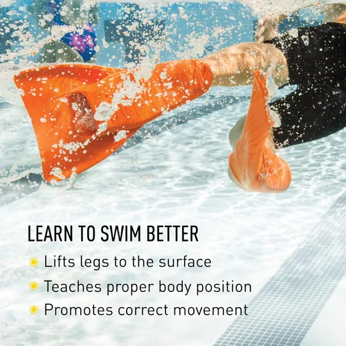 Miniatura 3 de FINIS Booster Swim Fins for Kids - Floating Rubber Fins - Teaches Kick Technique - Open-Toe Design - Comfortable Fit