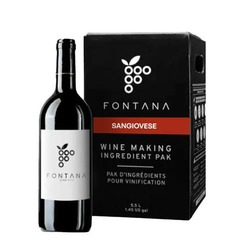Miniatura 8 de Fontana French Cabernet Sauvignon Wine Kit Ingredientes: Kit de bricolaje de 6 galones, hace 30 botellas de vino