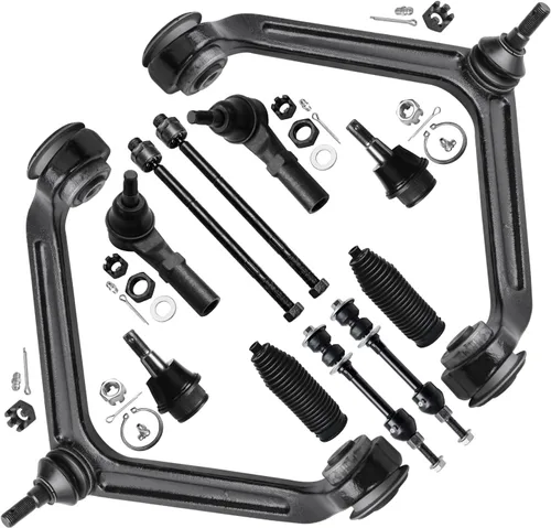 Miniatura 23 de Detroit Axle - Kit de extremo delantero para Ford 1998-2001 Explorer Mercury Mountaineer, 4 barras estabilizadoras delanteras y traseras, 2 brazos