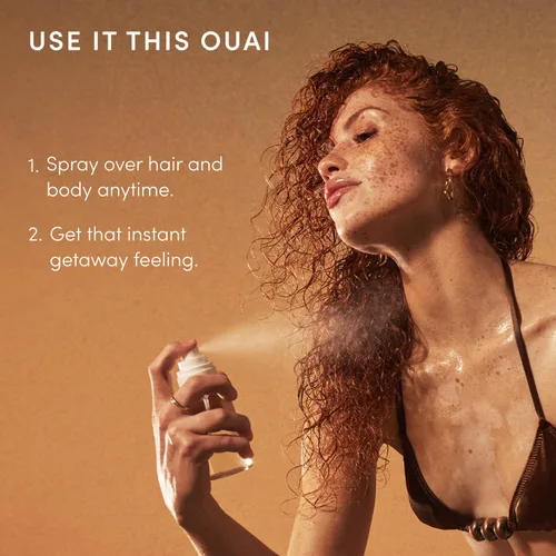 Miniatura 6 de OUAI St. Barts - Bruma para el cabello y el cuerpo - Perfume tropical con fragancia de cabello y spray corporal - Notas de pitaya, flor de naranjo