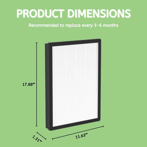 Miniatura 2 de Nispira Filtro HEPA verdadero AP450F compatible con el purificador de aire Envion Allergy Pro AP450. 1 paquete