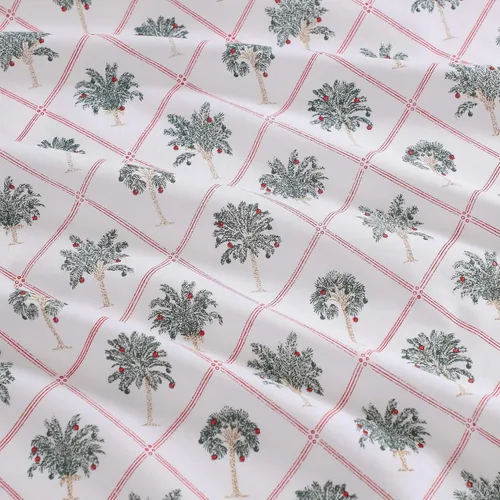 Miniatura 94 de Tommy Bahama - Juego de sábanas tamaño King, ropa de cama de percal 100% algodón con una sensación crujiente y fresca, sábanas con sábana bajera