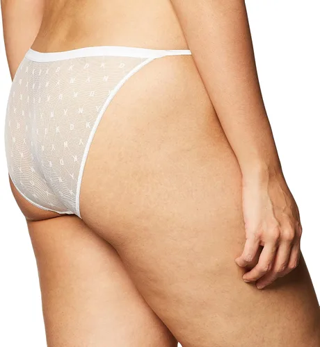 Miniatura 3 de DKNY Bragas de bikini de malla con monograma para mujer