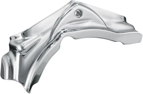 Miniatura 3 de Kuryakyn 8140 Accesorio para motor de motocicleta: cubierta de base de cilindro para motocicletas Harley-Davidson Evo Big Twins 1984-1999, cromada