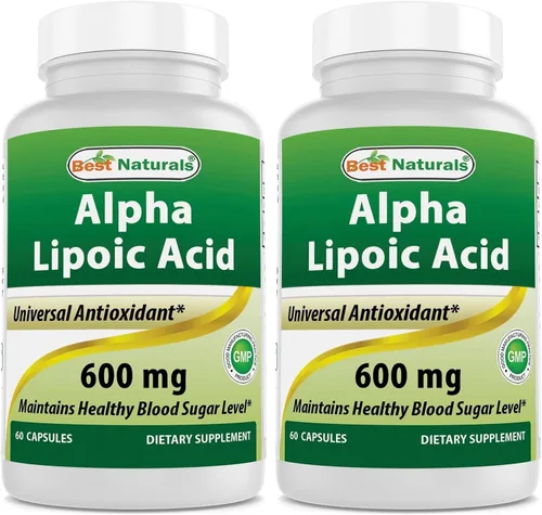 Miniatura 8 de Best Naturals Ácido alfa lipoico 600 mg 60 cápsulas – ALA Potente antioxidante (60 unidades (paquete de 1))