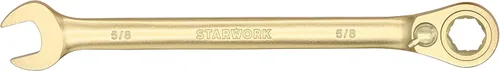 Miniatura 6 de STARWORK Llave combinada de trinquete reversible GPlating™ (0.354 in)
