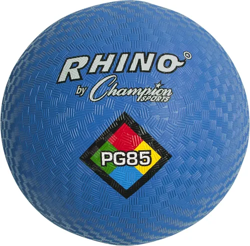 Champion Sports - Pelotas de juegos Rhino Playground de 8.5"D - Dos capas, envoltura de nailon, AZUL