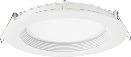 Miniatura 7 de Juno Luces empotrables LED de 6 pulgadas, luz descendente de oblea redonda 5 en 1, temperatura de color blanco conmutable, 120 voltios, borde