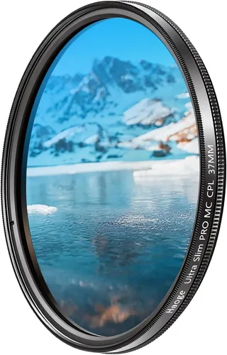 Haoge 1.457 in MC CPL Multicoated Circular Polarizador Polarizador Lente Filtro para Canon Nikon Sony Minolta Pentax Olympus Panasonic Leica Zeiss
