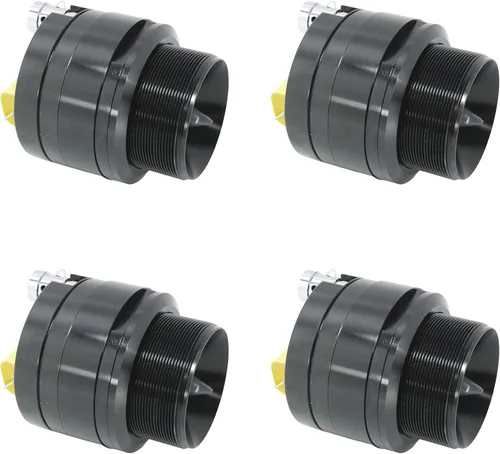 Audiopipe ATQ-1550 - Tweeter de audio de aluminio de titanio para coche, 1 pulgada, 250 vatios, 4 ohmios, con bobina de voz Kapton para sistema de