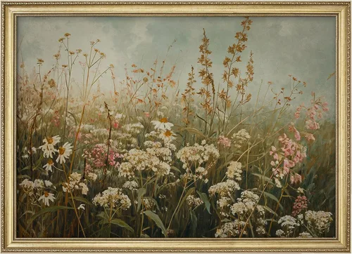 Miniatura 80 de MUDECOR Lienzo enmarcado prémium para pared, pinos nevados en bosque de invierno, ilustraciones modernas, arte contemporáneo, escénico, divertido