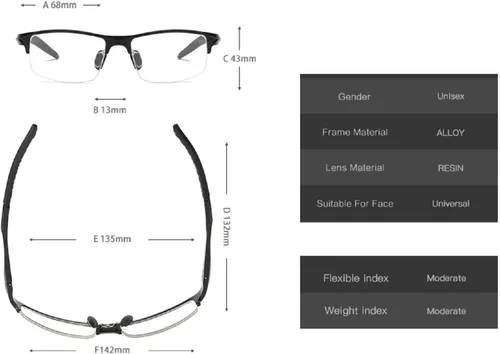 Miniatura 6 de deportes ciclismo lente completa gafas de lectura hombres presbicia hipermetropía gafas de transición sol fotocromático gafas de sol lector