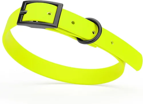 Miniatura 145 de Dogline Biothane - Collar impermeable para perro con hebilla de liberación rápida, resistente cincha de nailon recubierta con resistente y a prueba
