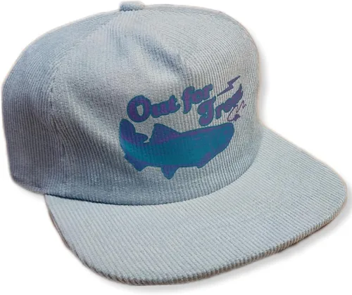 Miniatura 20 de ThatsRad Out for Trout Corduroy Snapback Sombrero Gorra Pesca con Mosca Pescador