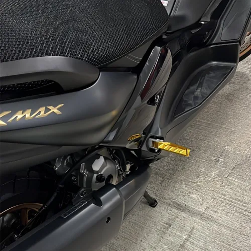 Miniatura 4 de ESPEEDMTC para YAMAHA Fazer FZ-1 FZ-6 FZ-6R FZ-8 FZ-8S FZ-25 Pasapiés trasero Pasapiés Pasador Pasador Ampliador Pedal CNC Reposapiés de aluminio