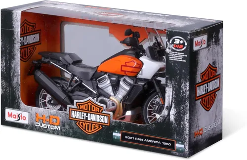 Miniatura 7 de Maisto Motocicleta de fundición a presión 1:12 Harley Davidson 2021 Pan American 1250