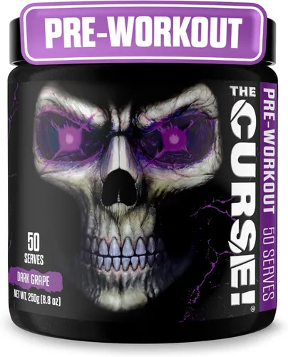 Miniatura 10 de JNX SPORTS The Curse! Fruit Punch - Polvo de preentrenamiento con creatina, preentrenamiento de energía extrema para hombres y mujeres, 50