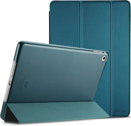Miniatura 11 de ProCase Funda Inteligente para iPad Air 2 2014, Funda Protectora con Soporte Ultra Delgada y Ligera con Tapa Trasera Translúcida Esmerilada