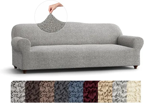 Miniatura 32 de PAULATO BY GA.I.CO. Funda para silla - Funda para sillón - Funda desmontable para sillón - Funda de tela de algodón - 1 pieza, protector de muebles