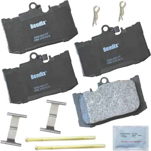 Miniatura 339 de Pastillas de freno delanteras cerámicas Bendix Priority1 CFC2302 para Hyundai Elantra 2021, Sonata 2022-2020, Kia K5 2023-2021