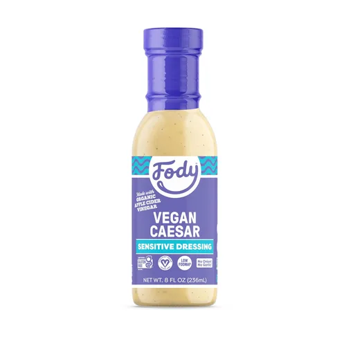 Miniatura 8 de Fody Foods - Paquete de aderezo de ensalada vegano de arce Dijon con certificado bajo en fodmap, receta sensible, apto para dieta cetogénica