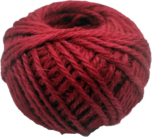 Miniatura 8 de Cuerda de yute verde de 54 yardas/rollo de 0.079 pulgadas, cuerda de cáñamo, cuerda gruesa fuerte, envoltura de cuerda gruesa, boda, manualidades