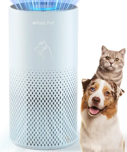 Purificadores de aire Afloia para el hogar y mascotas, filtro de 5 etapas, filtro pre-lavable, limpiador de aire eliminador para dormitorio,