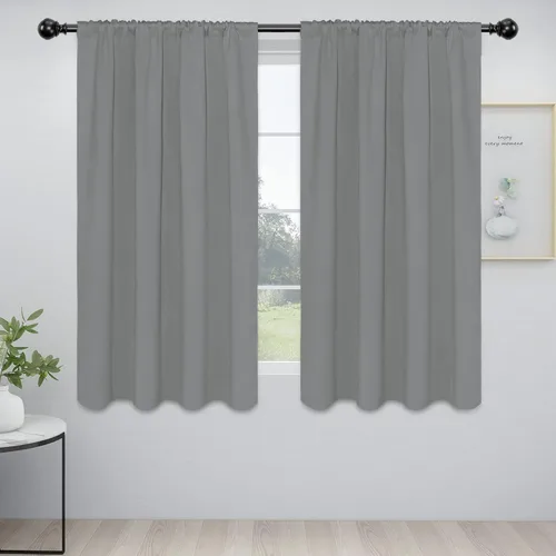 Miniatura 52 de Easy-Going - Cortinas opacas con bolsillo para varilla para el dormitorio, cortinas para ventanas que oscurecen la habitación o la sala de estar
