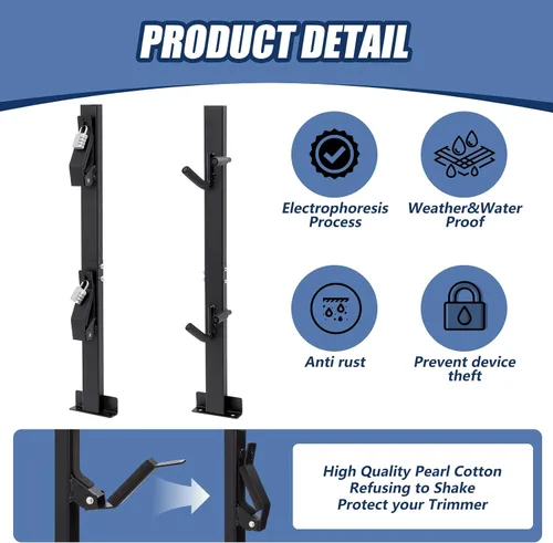 Miniatura 3 de Zonon Weed Eater Rack Carrier Rack Heavy Duty Trimmer Rack Heavy Duty Trimmer Rack Heavy Duty Rack Heavy Duty Rack Rack Rack Carrier Heavy Duty Rack