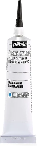 Miniatura 9 de Pebeo 773000 Vitrail, Pintura Dimensional para Contorno en Relieve, Tubo de 20 ml con Boquilla - Oro Dorado