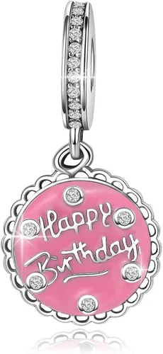LUXILLA Abalorio de plata de ley 925 para madre, hija, abuela, para familia, amor, madre, hija, abuela, para pulseras, collares, dijes, joyas,