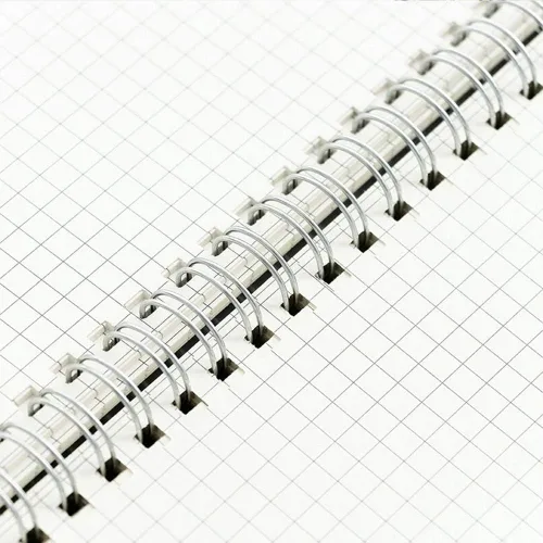 Miniatura 5 de SHININGSOUL - Cuaderno de espiral de papel cuadriculado de 8.5 x 11 pulgadas, cuaderno de papel cuadriculado A4 grueso de 110 GSM, cuaderno de tapa