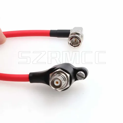 Miniatura 5 de SZRMCC Cable protector SDI 12G 6G HD SDI ángulo recto BNC sobretensión Protector de circuito aislante de video para Komodo ARRI Alexa Sony