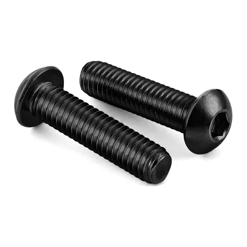 Miniatura 9 de Tornillos de cabeza de botón de 5/16-18 x 1/2", acero de aleación de grado 10.9, unidad hexagonal Allen, 20