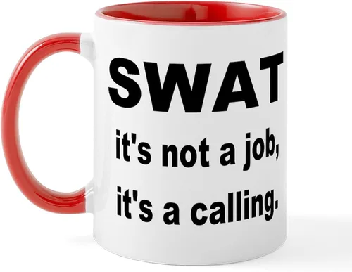 Miniatura 8 de CafePress SWAT - Taza de café de cerámica de 11 oz (11.0 fl oz)