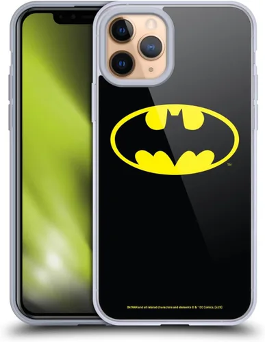 Miniatura 90 de Head Case Designs Funda de gel con licencia oficial de Batman DC Comics Bat Signal Logos [protección de grado militar] compatible con Apple iPhone 7