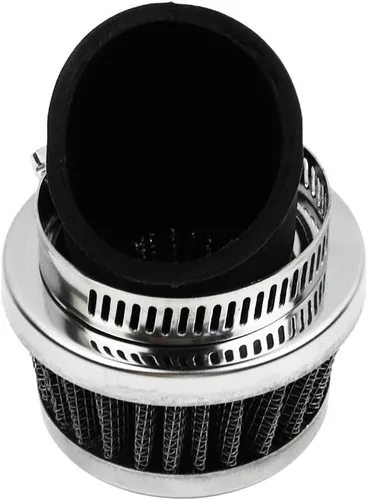 Miniatura 7 de Limpiador de filtro de aire de 1.378 in, cuello curvado en ángulo de 45 grados para 50 cc, 70 cc, 90 cc, 110 cc, 125 cc, PZ19, PZ20, Z50, Cb100
