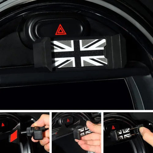 Miniatura 5 de Soporte de teléfono celular para Mini Cooper S Jcw One F54 F55 F56 F57 F60, montaje especial de teléfono de navegación para pantalla de control