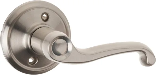 Miniatura 3 de Schlage FE285 CAM 619 FLA CAM LH - Juego de manijas para puerta de entrada con manija Flair y tirador exterior con agarre por la parte de abajo