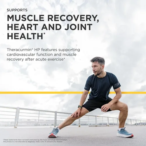 Miniatura 5 de Integrative Therapeutics Theracurmin HP - Apoyo para la salud del corazón y las articulaciones* - Soporte de recuperación muscular* - 27 veces más