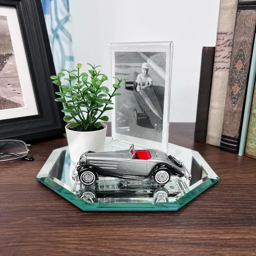 Miniatura 6 de Plymor Espejo de vidrio biselado octágono de 8 pulgadas de grosor de 0.197 in