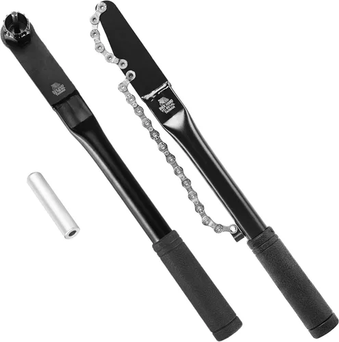 BikeHand - Kit de herramientas para bicicleta compatible con Shimano Cassette Turner Instalar Rotor Lockring Eliminación Cadena Whip Tool Kit -