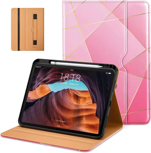 Miniatura 34 de DTTO Funda para iPad (A16) 11ª Generación de 11 Pulgadas 2025, Funda para iPad 10ª Generación de 10.9 Pulgadas 2022, Funda de Soporte Folio de Blanco