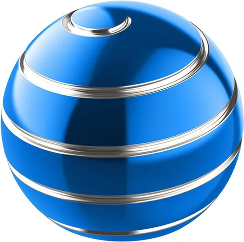 Pelota de Juguete Cinético de Escritorio, Juguetes Giratorios Cinéticos de Escritorio de 1.54'', Juguetes Fidget de Ilusión Óptica para Navidad y